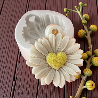 Molde Silicone Margarida Pingente — Moulin