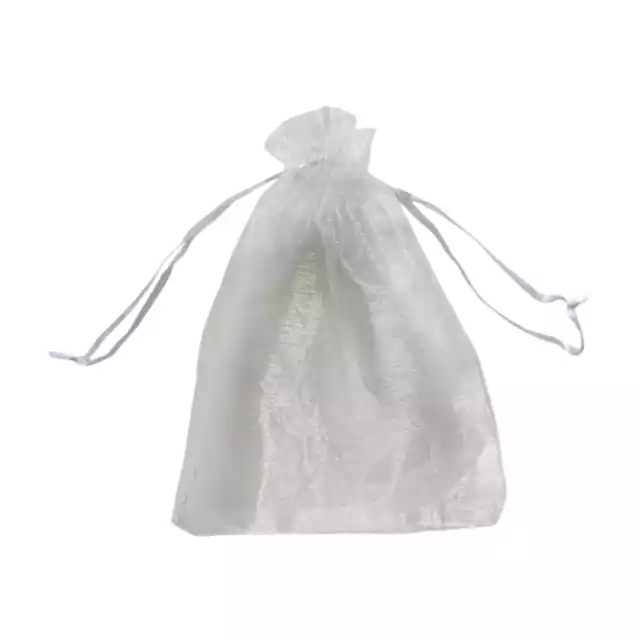 Saquinho de Organza Branco 11x17cm — Moulin